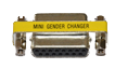 Gender changer for panels without PC/Printer Port
